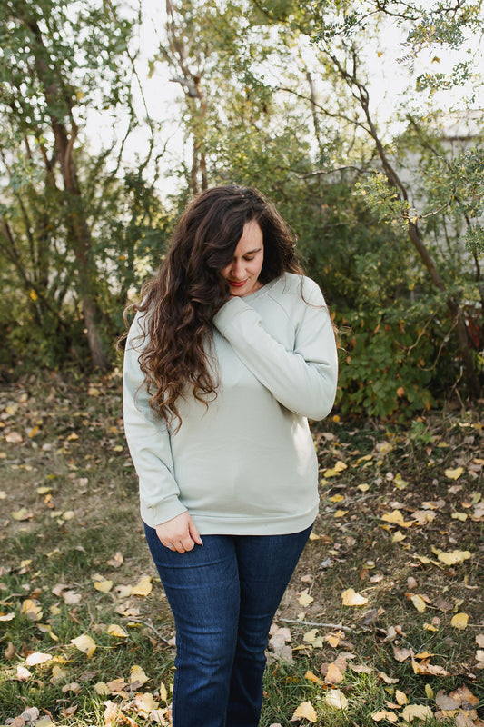 Sage Cotton Pullover