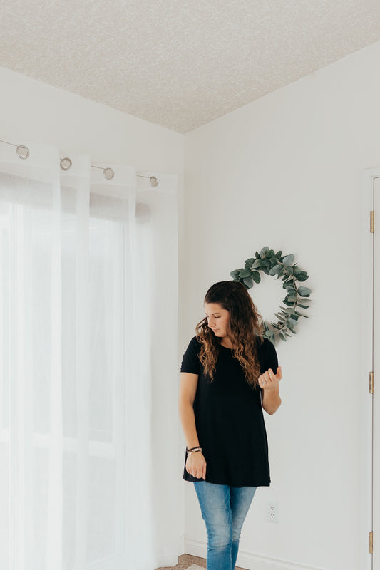 Black Tunic Top