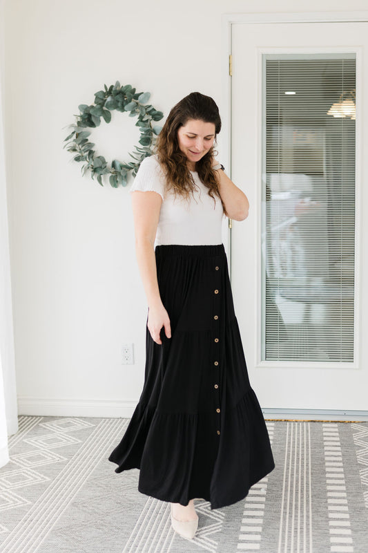 Black Maxi Skirt