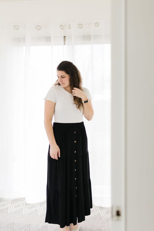 Black Maxi Skirt