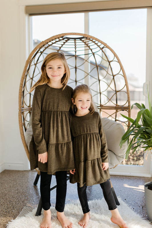 Olive Girls Dress