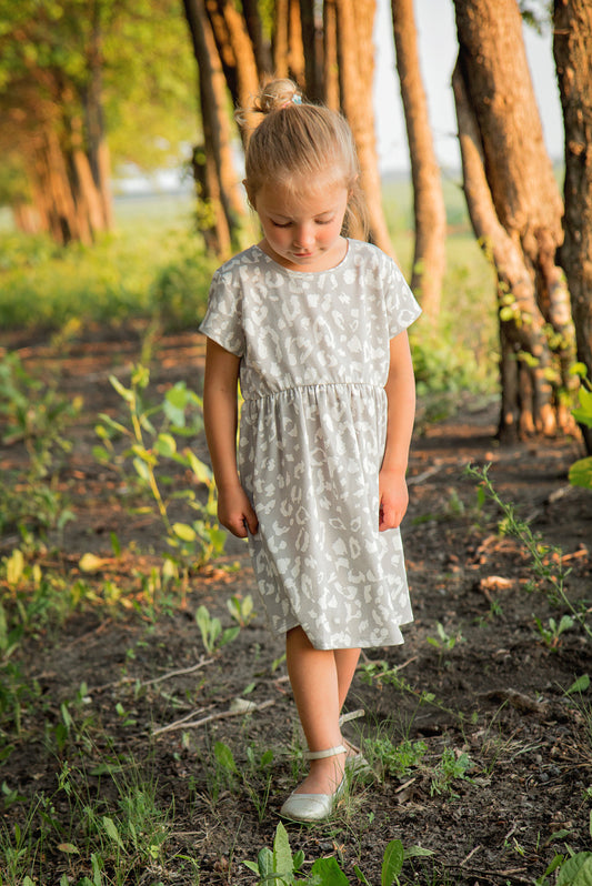 Leopard Girls Dress